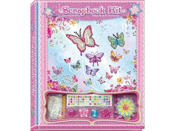 Pulio Scrapbook Pecoware dekorasjonssett - Ballerina Cat
