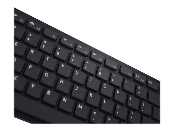 DELL KM5221W, Langaton, Langaton RF, Plunger key switch, QWERTY, Musta, Sisältää hiiren