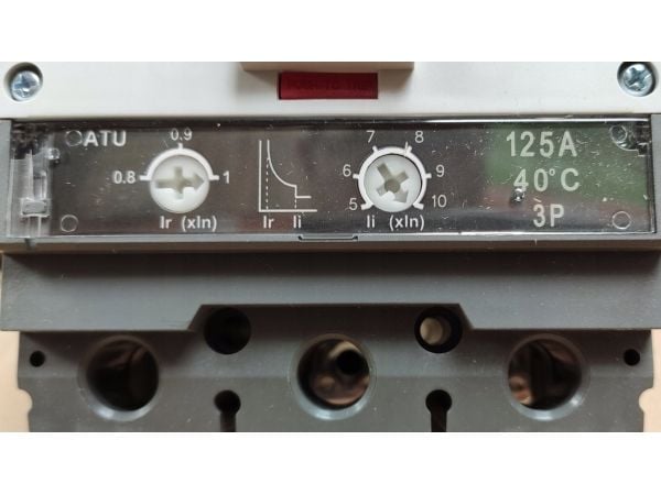 LSiS kompaktikatkaisija TS-sarja 3P 125A suojaus ATU 50kA TS160N ATU 125A 3P