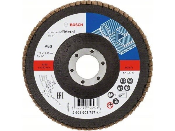 Bosch SCIERNICA TALERZ. 125/60 X431 standard for metall Bosch