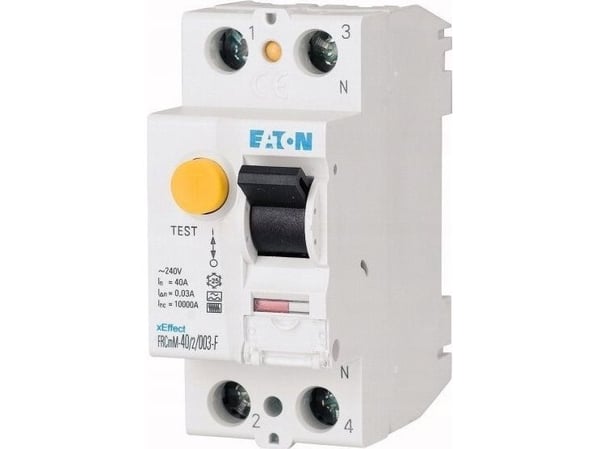 Eaton jordfelsbrytare 2P 25A 0,3A 10kA typ G/F FRCMM-25/2/03-G/F 187378