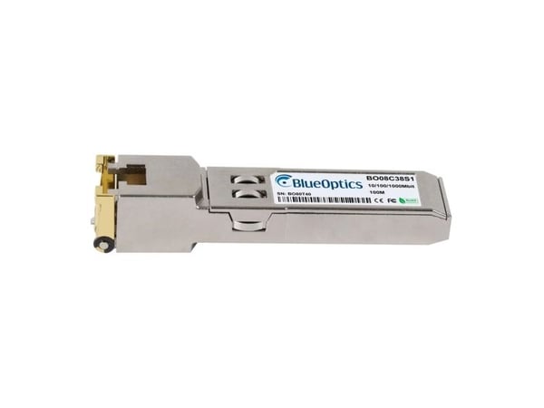 BlueOptics MGBIC-GTX-BO, Kopper, RJ-45, 100 m, 10BASE, 1000BASE, 100BASE, SFP, CE, RoHS, Federal Communications Commission (FCC)