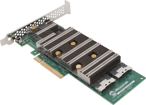 Microchip Adaptec SmartRAID 3200 Series 3258Up-16i /e - Kontrollerkort (RAID) - 16 Kanal - SATA 6Gb/s / SAS 24Gb/s / PCIe 4.0 (NVMe) - RAID RAID 0,...