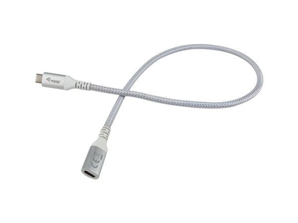 Equip 128375, 0,5 m, USB C, USB C, USB 3.2 Gen 2 (3.1 Gen 2), 10 Gbit/s, Hvit
