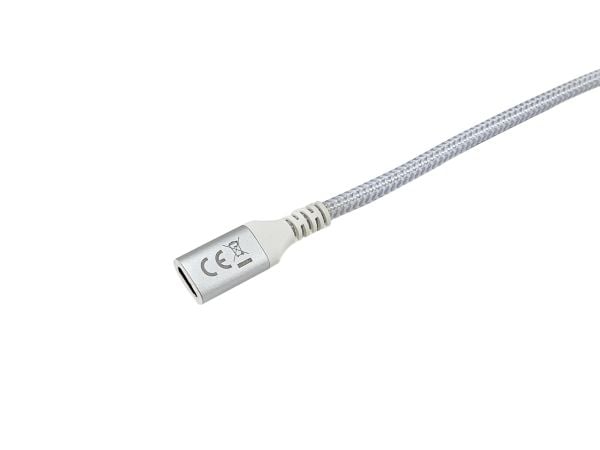 Equip 128376, 1 m, USB C, USB C, USB 3.2 Gen 2 (3.1 Gen 2), 10 Gbit/s, Hvit