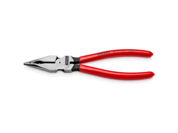 Knipex 821185, Nåltänger, Plast, Röd, 51 mm, 185 mm, 14 mm