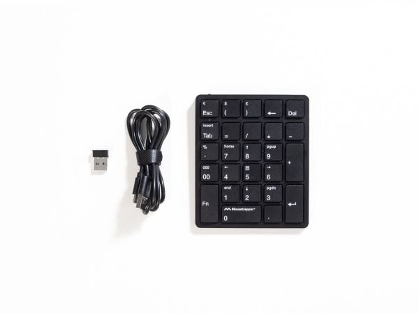 Mousetrapper NumPad - Tangentsats - trådlös - 2.4 GHz