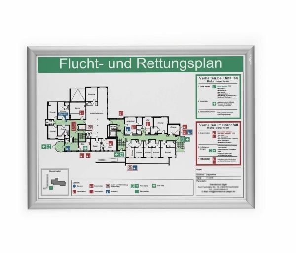 Durable 500823, Rektangel, Sølv, Aluminium, Monokromatisk, Ingen mønster, 450 x 625 mm