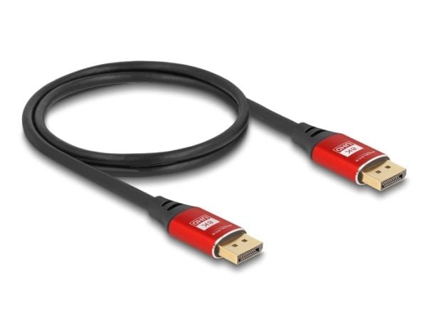 DeLOCK 80606, 3 m, DisplayPort, DisplayPort, Hanstik, Hanstik, Hanstik, 7680 x 4320 pikseliä
