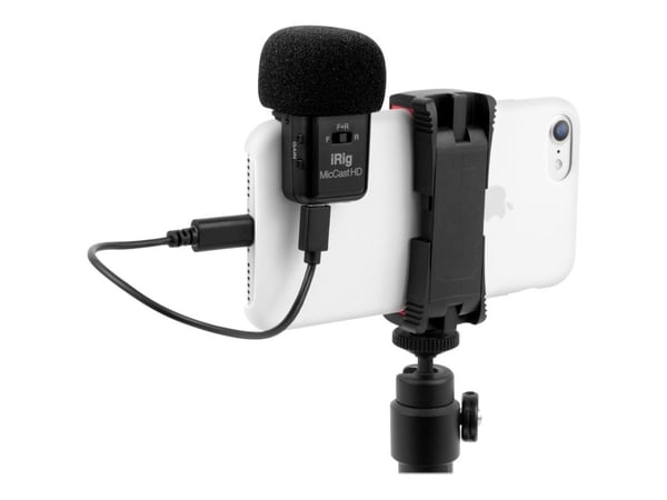IK Multimedia iRig MIC Cast HD - Creator-sarja - mikrofoni - USB-portti
