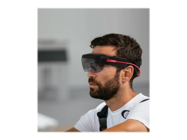 Lenovo ThinkReality A6 - Smarte briller - Bluetooth, Wi-Fi, NFC - 13 megapiksel kamera