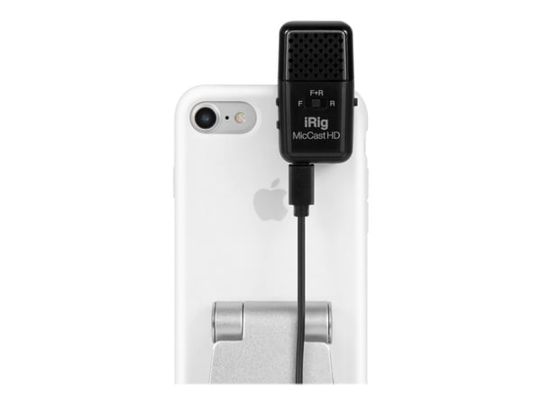 IK Multimedia iRig MIC Cast HD - Creator-sarja - mikrofoni - USB-portti