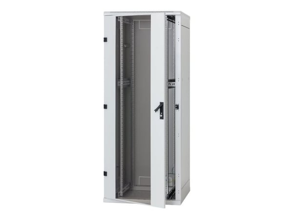 Triton Delta S, Fritstående reol, 27U, 400 kg, 58,9 kg, Grå