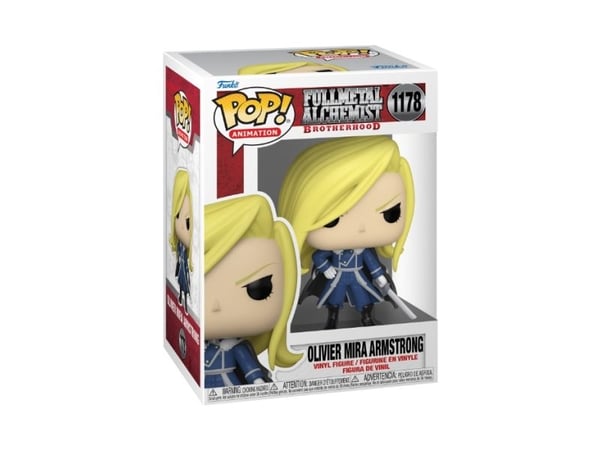 Funko! POP VINYL FMA:B Olivier Armstrong w/Swo!
