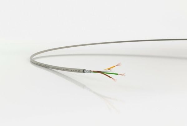 Lapp UNITRONIC LiYCY, 500 m, Grå, Koppar, PVC, 90 kg/km, 155 kg/km