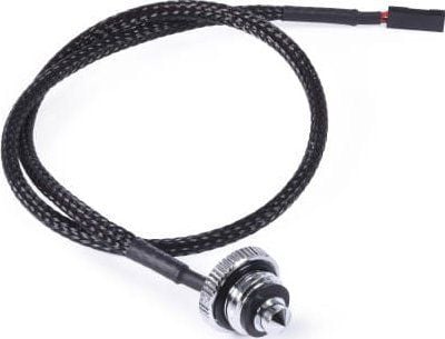 Alphacool Eiszapfen Temperatursensor flat G1/4 - krom
