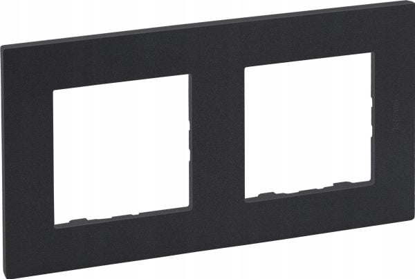 Legrand Niloe Step -kaksoiskehys 863792 antrasiitti