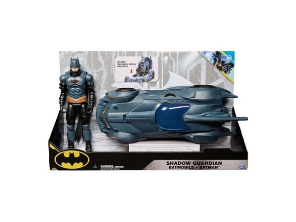 Batman Batmobile med figur, 30 cm (6070521)