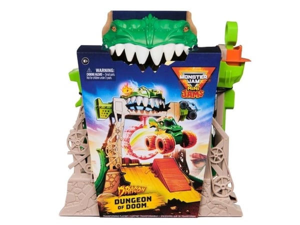 Monster Jam Mini 1:87 Muuntautuva leikkisarja