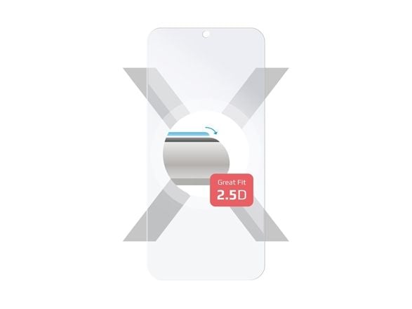 FIXED - Skjermbeskyttelse for mobiltelefon - 2.5D - glass - blank - for Samsung Galaxy S24, S25