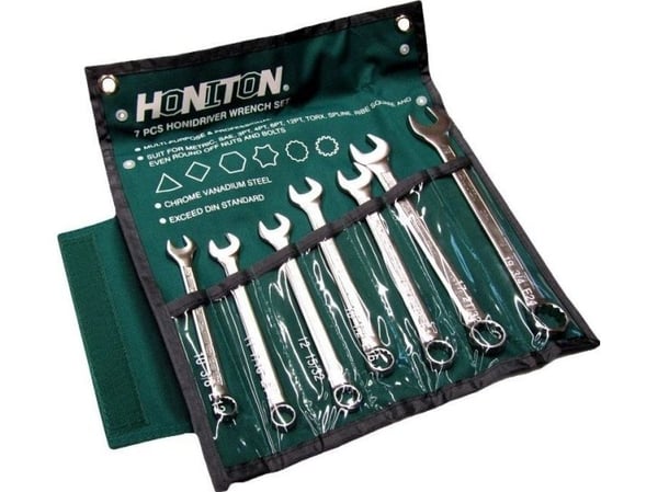 HONITON LUKKOAVAIMET 7 kpl 10-19mm
