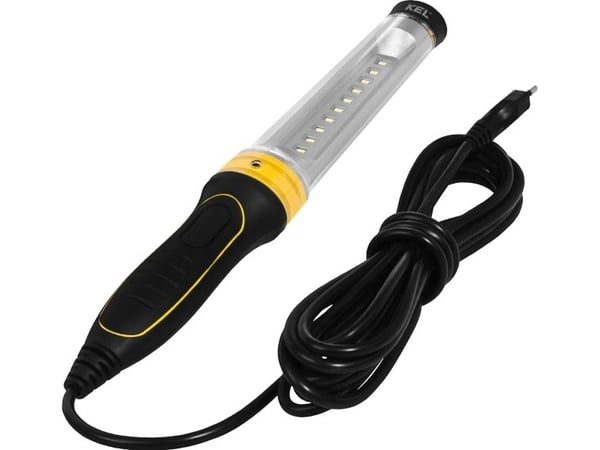 KEL bærbar arbeidslampe LED 6W 250lm med krok LWP-3/5
