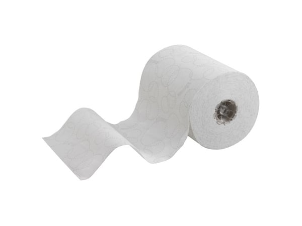 Håndklæderulle, Kimberly-Clark Kleenex, 2-lags, 100m x 19,8cm, Ø15cm, hvid, blandingsfibre