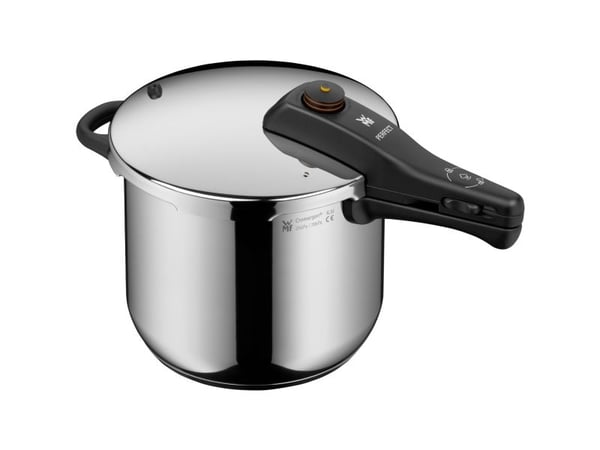 WMF Perfect 0791839990, 6,5 l, Keramiska, gas, halogen, Induktion, Gjutjärnsplattor, Rostfritt stål, 22 cm, Rostfritt stål, 70 kPa