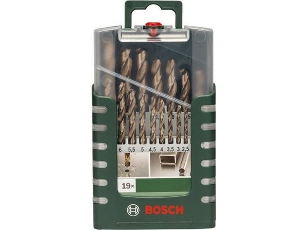 Bosch METALBORSÆT HSS-CO 1-10MM 19 STK GL