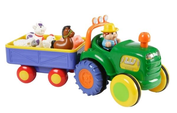 Happy Baby Traktor med Vagn och Djur