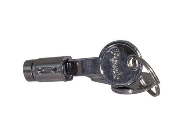 F-Tronic 7220086 dörrlås till små fördelare Dörrlås Aluminium Silver 1 st