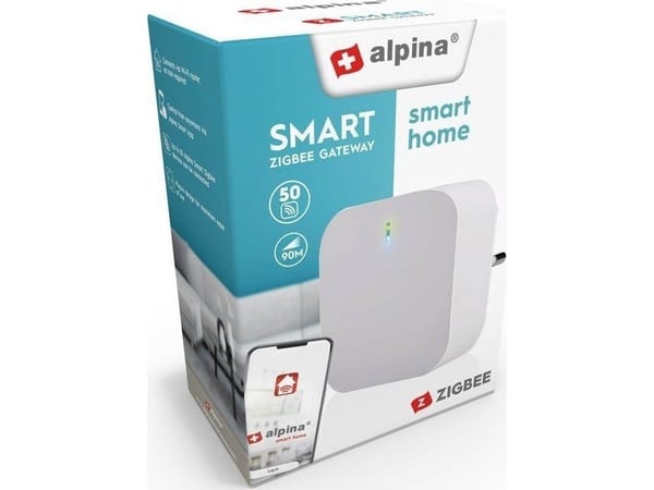 Alpina Zigbee hub/gateway för att ansluta enheter i denna standard
