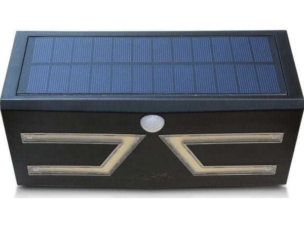 Vegglampe AB-com solcellelampe AB LED GV50-CLB