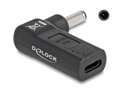 DeLOCK 60007, Sisätila, USB, 3 A, Musta