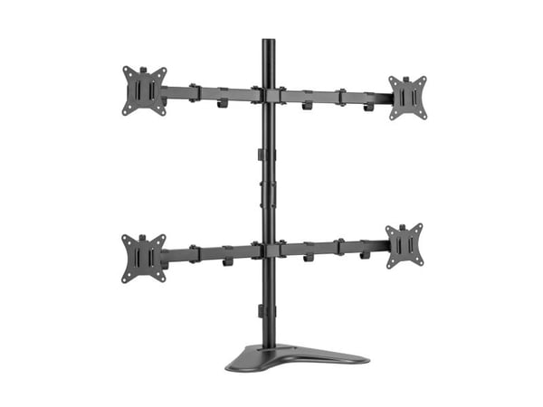 SBOX skrivebordsskjermerholder 13–32", sort (LCD-F048)