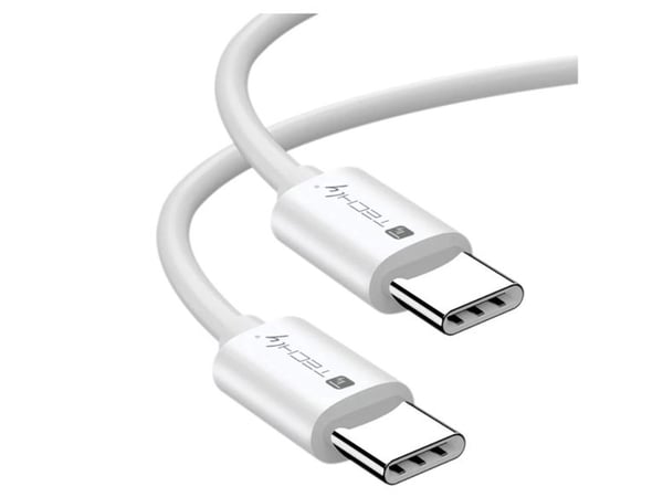 Techly USB-C til USB-C USB4 Gen2-kabel M/M 20G 240W PD3.1 E-Mark-sertifisert 2 m