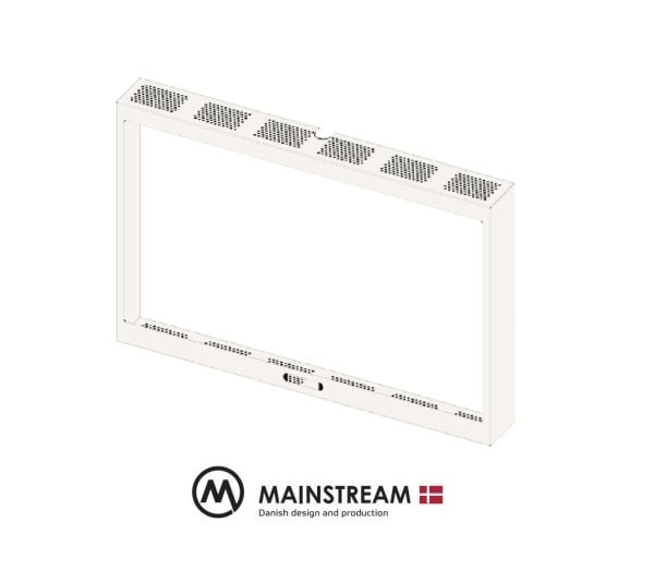 Mainstream displaykapsling med beskyttelsesglass til 52" - ekskl. brakett