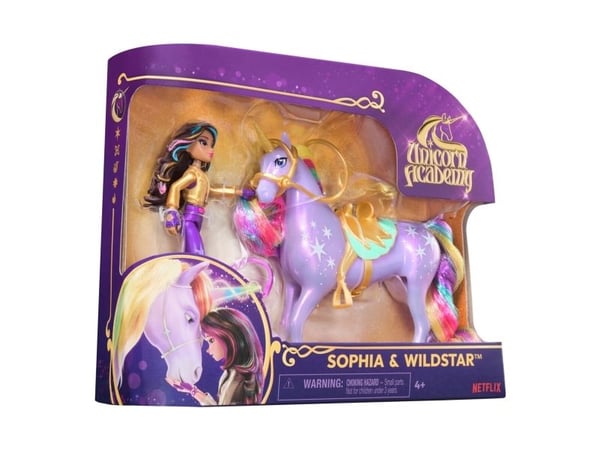 Unicorn Academy Doll & Unicorn - Sophia & Wildstar