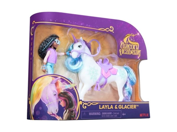Lajittelematon Unicorn Academy nukke &amp; yksisarvinen - Layla &amp; Glacier