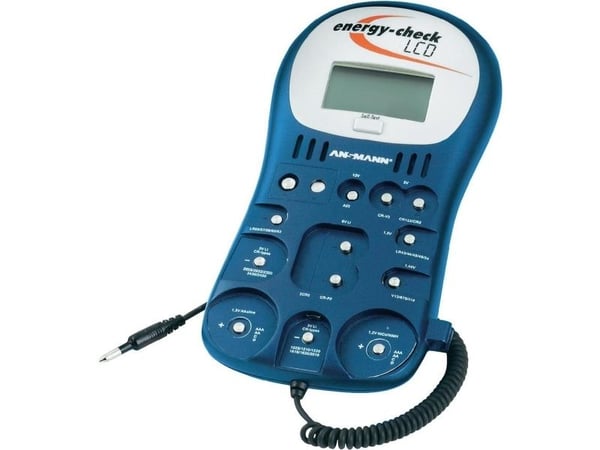ANSMANN Energy Check LCD - paristomittari