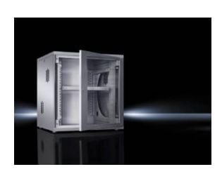 Rittal FlatBox - Skap - veggmonterbar - RAL 7035 - 18U - 19"