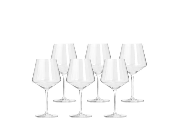 LEONARDO Puccini, Rødvin glass, Standard glass, Krystall, Gjennomsiktig, Burgunder vin, Klar