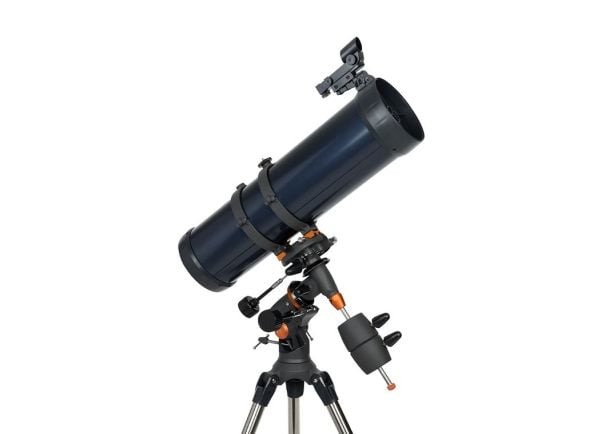 Celestron Astromaster 130EQ, svart, blå, grå, stål, 610 mm, 12,5 kg, 13 cm