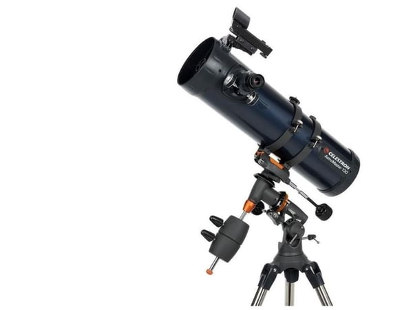 Celestron Astromaster 130EQ, svart, blå, grå, stål, 610 mm, 12,5 kg, 13 cm