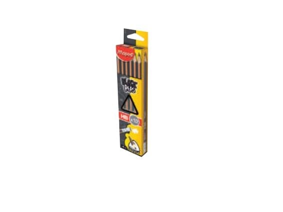 Maped 851721, musta, 12 kpl