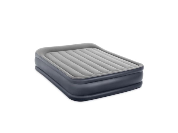 Intex DuraBeam+ Deluxe Pillow Rest Raised, Dobbel Madrass, Rektangel, Inne & Ute, Innebygd luftpumpe