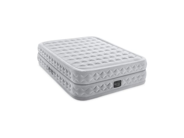 Intex DuraBeam Supreme Air-Flow, Dubbelmadrass, Rektangel, Inbyggd luftpump