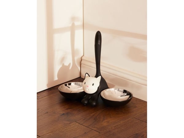 Alessi Tigrito Cat Bowl Black (AMMI09 B)