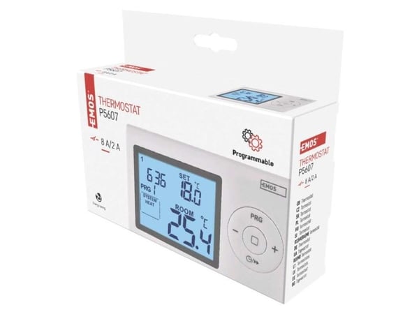 Emos P5607, Room, Hvit, AA, 1,5 V, 230 V, 5 - 35 °C