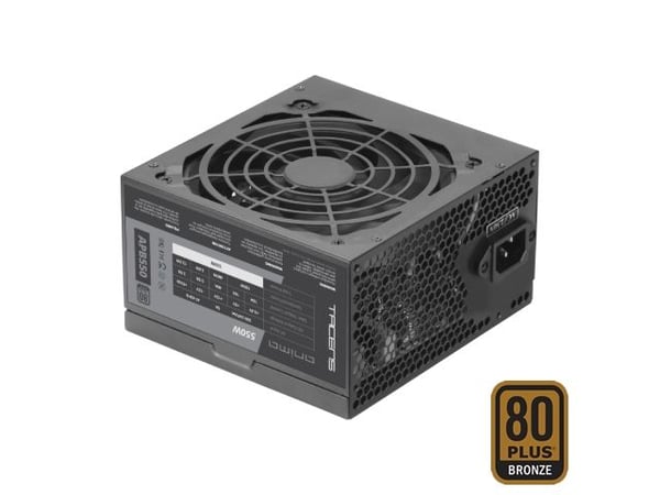 Tacens APB550 asennettu 550 W 20+4-pinninen ATX Sort